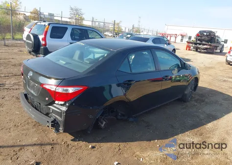 2016 Toyota Corolla S Plus z USA, uszkodzony, nr VIN 5YFBURHE5GP482708